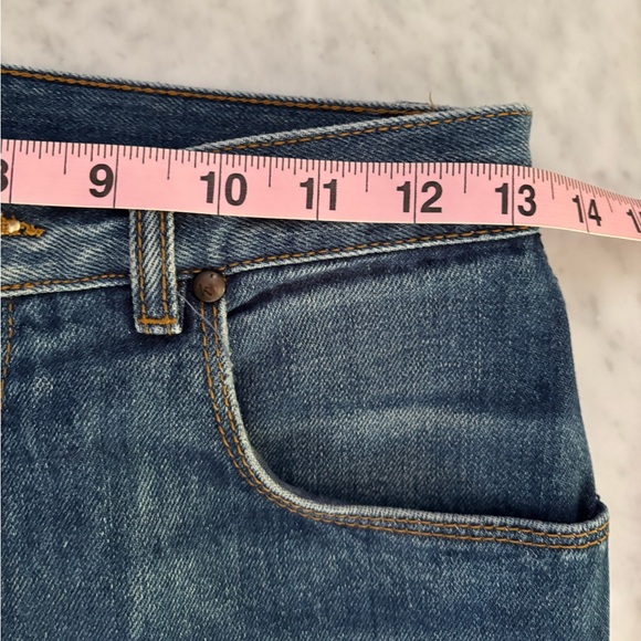 Vintage 70’s Gloria Vanderbilt indigo jeans with great patina size 26” waist - Picture 11 of 14